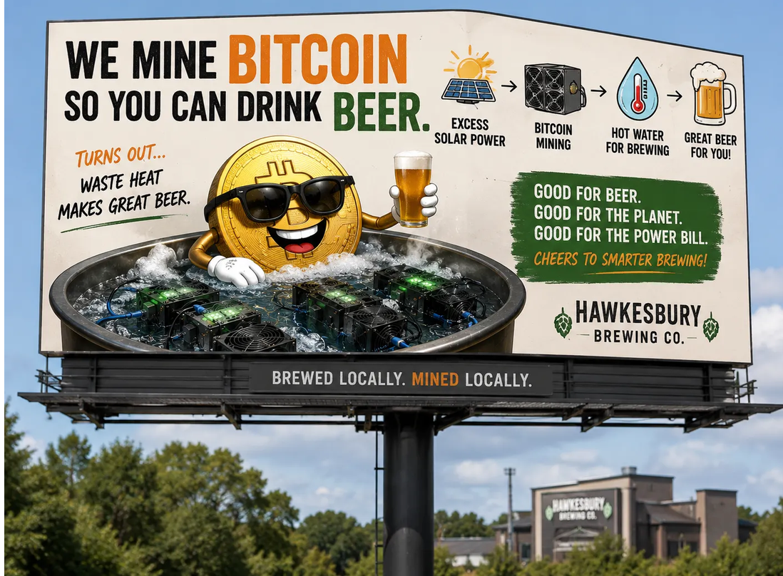 Brewing Beer with Bitcoin Heat